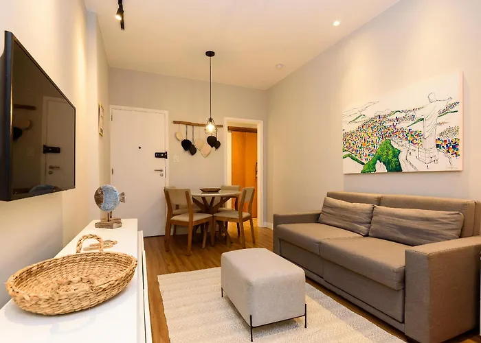Apartamento Decorado A 350M Da Praia | Sf 159/102 Rio de Janeiro